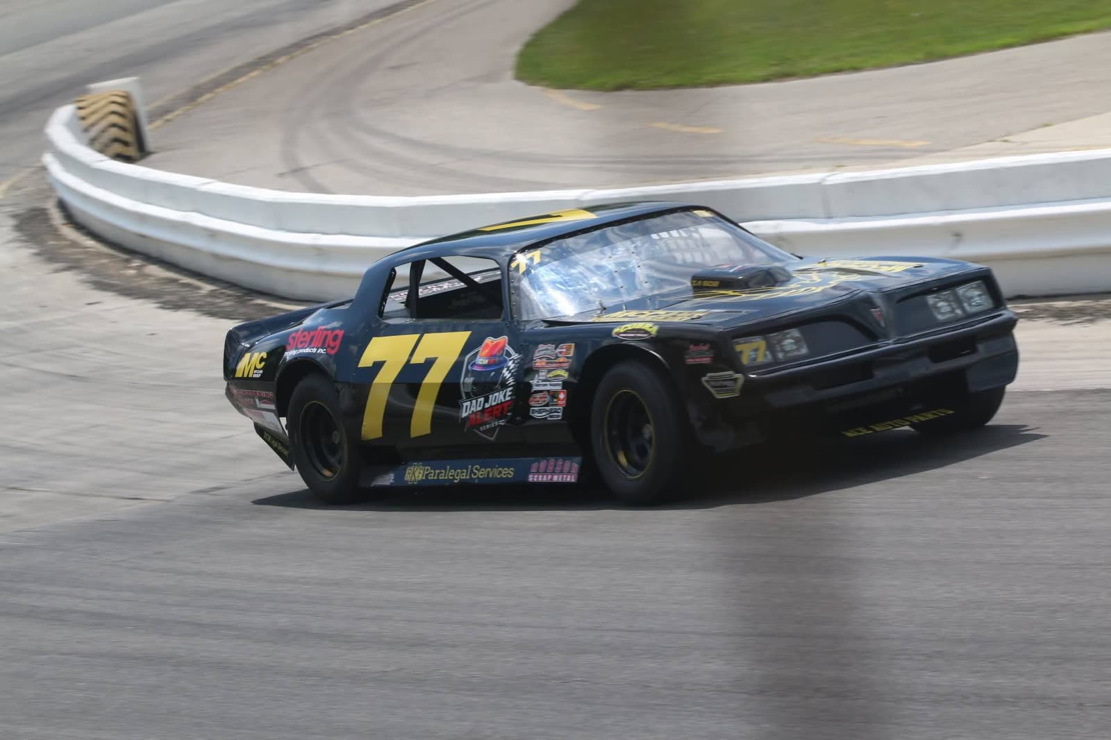 Sauble Speedway Riptide Weekend schedule showing OSCAAR Hot Rod Series on Saturday September 19